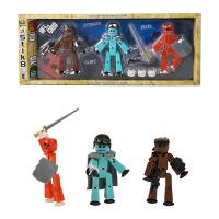 Игровой набор Stikbot 3 фигурки Off the Grid, Striker - TST614S