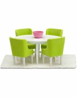 Кукольная мебель Lundby Смоланд Обеденная группа - LB_60209000