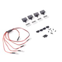 Головной свет для моделей 1|10 Headlights high perfomance LIGHTS 4pcs - SWS-AR008C
