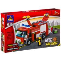 Конструктор Shenzhen Toys Пожарная машина, 206 деталей, 8054 - Г31403-1