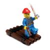 Конструктор Enlighten Brick Pirates Series Маленький плот, 34 детали, 1201 - Г79582