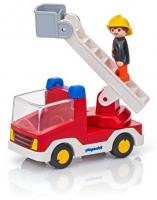 Конструктор Playmobil 1.2.3.: Пожарная машина с лестницей - 6967pm