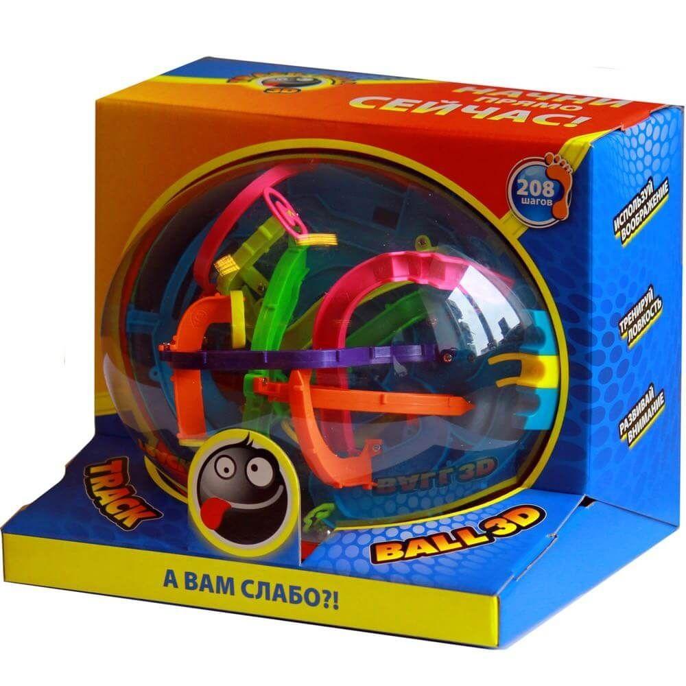 Шар-лабиринт Track Ball 3D 22 см (208 ходов) - HB047842