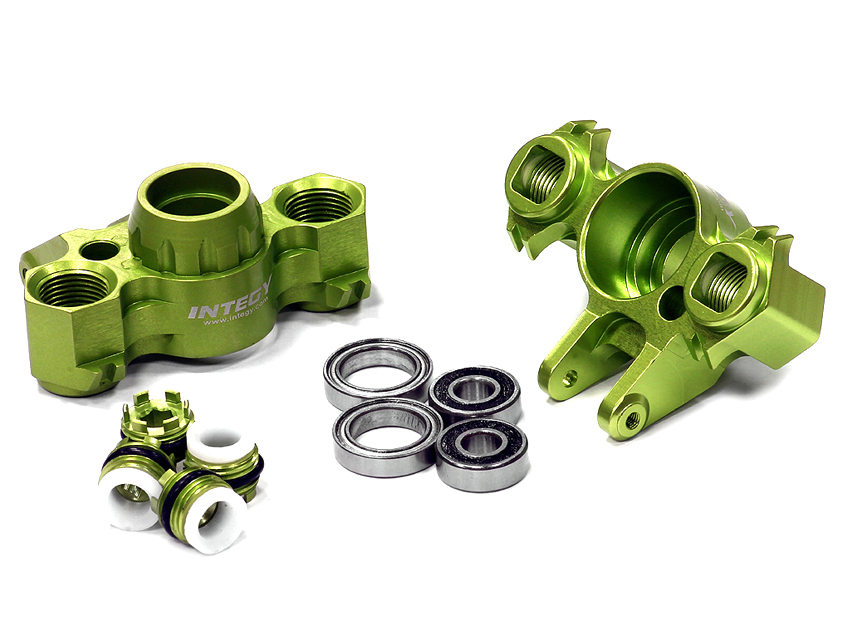 Кулаки поворотные (зелен) для Traxxas 1|10 Revo 3.3, E-Revo - T4073GREEN