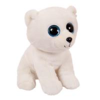 Мягкая игрушка ABtoys Медвежонок, белый, 24 см - M0067