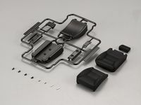 Сиденья для кузова TLC-70 Silicone Rubber Seat Set for TLC-70 - KB-48617