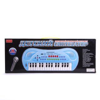 Синтезатор 32 клавиши Zhorya,  электронный звук, микрофон, запись - ZYB-B0690-2