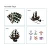3D-пазл Месть Королевы Анны - T4035h