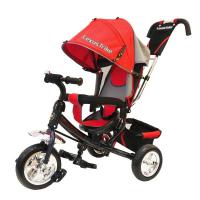Велосипед трехколесный Lexus Trike надувные колеса 10* и 8* - 950-108-RED+BLACK