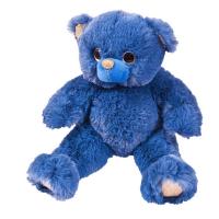 Мягкая игрушка ABtoys Медведь синий, 16 см - M103