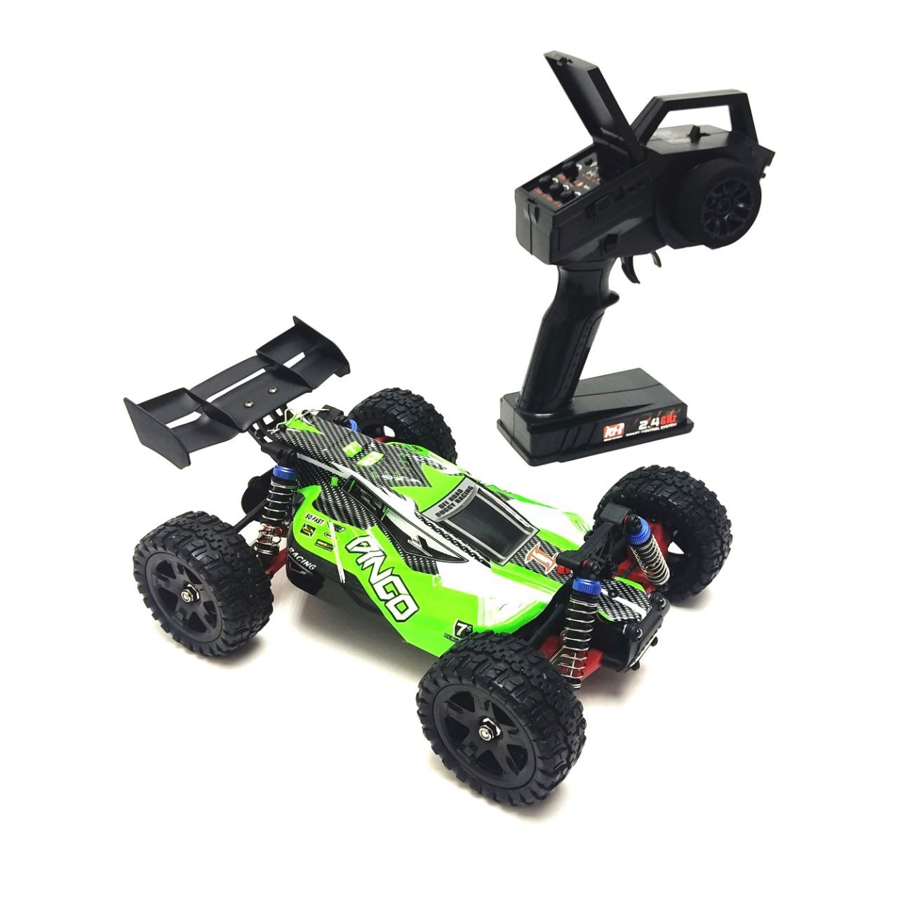Радиоуправляемая багги Remo Hobby Dingo UPGRADE V2.0 4WD RTR масштаб 1:16 2.4G, зеленая - RH1651UPGV2-GREEN