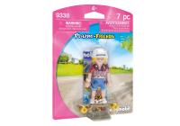 Конструктор Playmobil Друзья: Скейтбордист - 9338pm