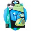 Набор глубоких тарелочек (2шт.) с крышкой и ложкой, Tommee Tippee (голубой) - 44671841-2