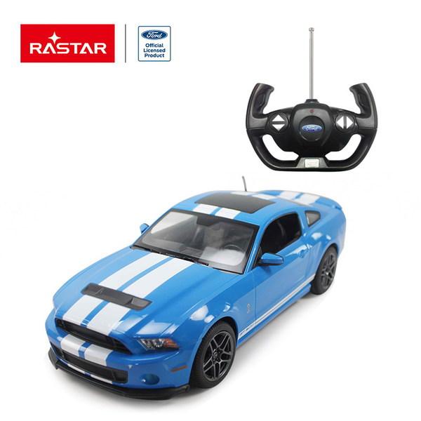Радиоуправляемая машина Rastar Ford Shelby GT500 масштаб 1:14, цвет: синий - 49400E