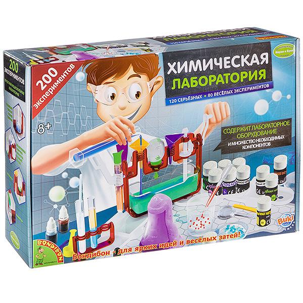 Французские опыты Bondibon Науки с Буки, Химическая лаборатория - ВВ2960