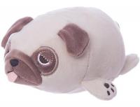 Мягкая игрушка ABtoys Мопс светло-коричневый, 27 см - M2024