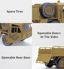 Радиоуправляемый грузовик JJRC Military carrier vehicle 6 WD 2.4G масштаб 1:16 - JJRC-Q75