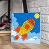 Стринг арт String art lab Ракета - П003