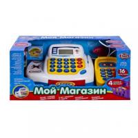 Касса Play Smart  Мой магазин с набором продуктов - 7020