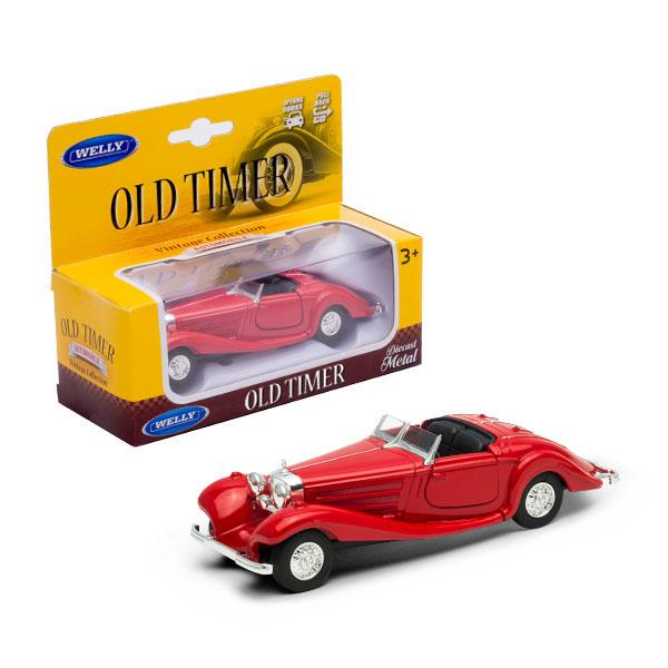 Модель винтажной машины Welly 1:34-39 Mercedes-Benz 500K - 98879
