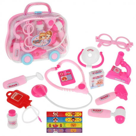 Игровой набор *Доктор*, 11 предметов, чемодан - 200754511