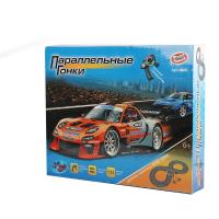 Автотрек Play Smart Параллельные гонки, 240см ,с ручным генератором, 0869 - А55997