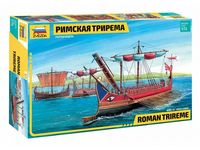 Сборная модель ZVEZDA Римская трирема, масштаб 1:72 - ZV-8515