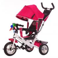 Велосипед 3 колесный Moby Kids Comfort 10x8 EVA, вишневый - 641049