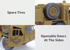 Радиоуправляемый грузовик JJRC Military carrier vehicle 6 WD 2.4G масштаб 1:16 - JJRC-Q75