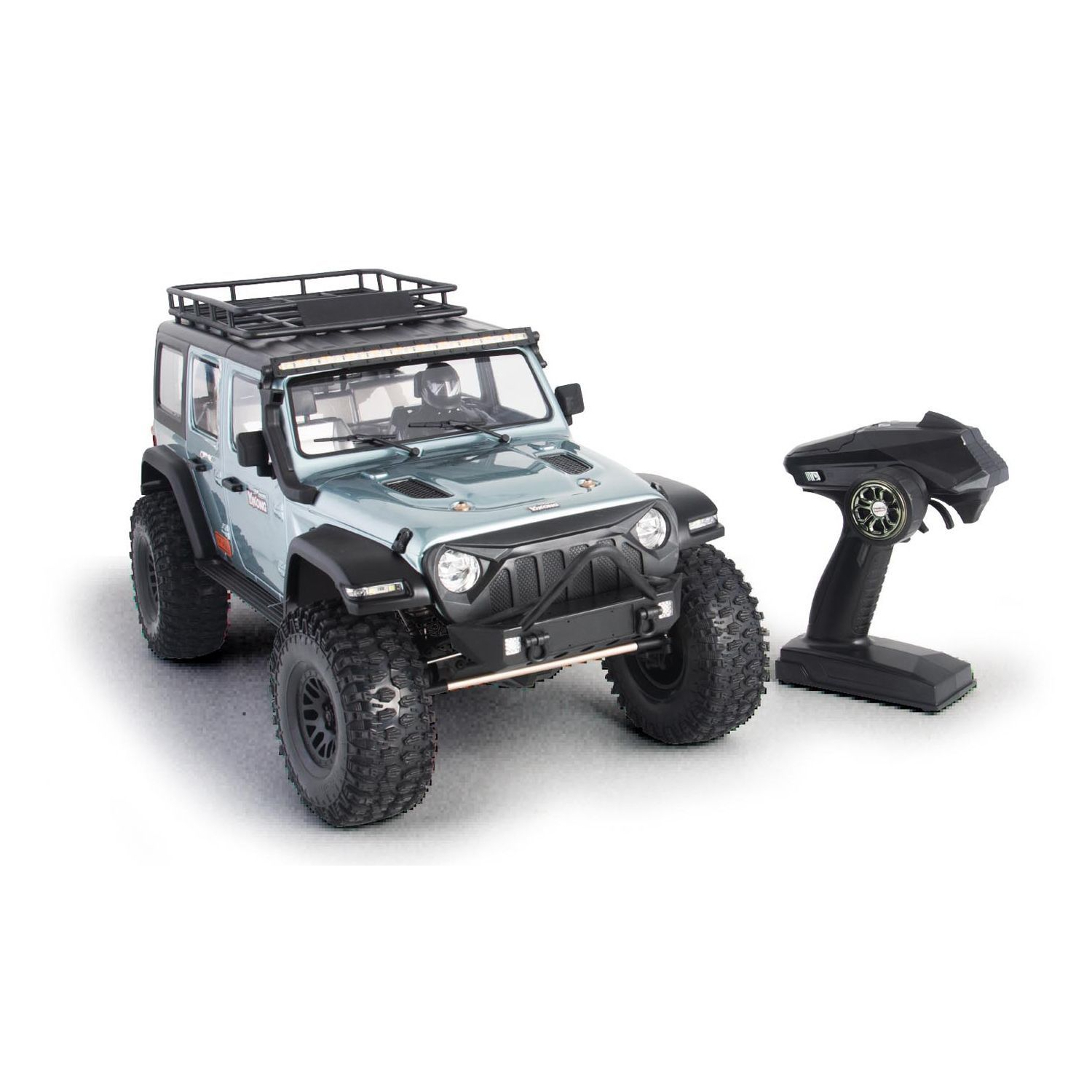 Радиоуправляемая модель трофи Yikong 4082 V3 crawler Rubikon (Cement Gray) ARTR масштаб 1:8 - YK-4082V3-CG
