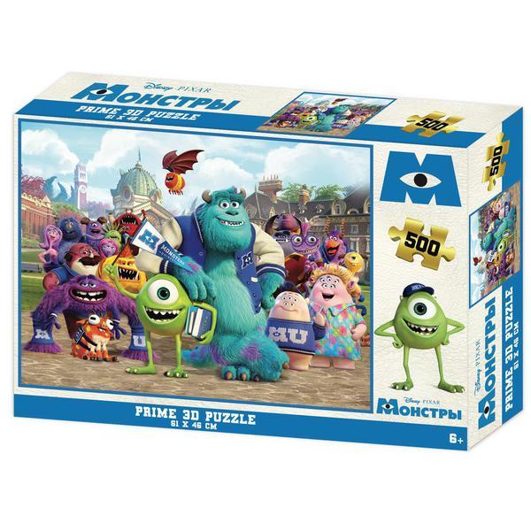 Пазл Super 3D Монстры 500 элементов - 10464-SBM