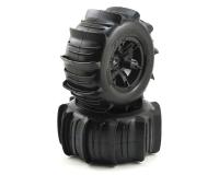Колеса в сборе для Traxxas X-MAXX с *лопатками*, левое и правое - TRA7773