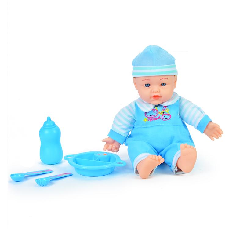 Кукла-младенец DollyToy *Пупс с набором для кормления* - DOL0801-105