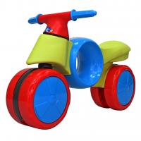 Велобег KINDER WAY салатово-красный, 11-004 - 6369