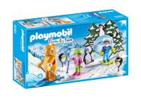 Конструктор Playmobil Зимние виды спорта: Урок катания на лыжах - 9282pm