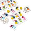 Настольная игра *МАТРЁШКИ НА ЛАДОШКЕ* 3 в 1 Играй Думай Учись Bondibon - ВВ4247