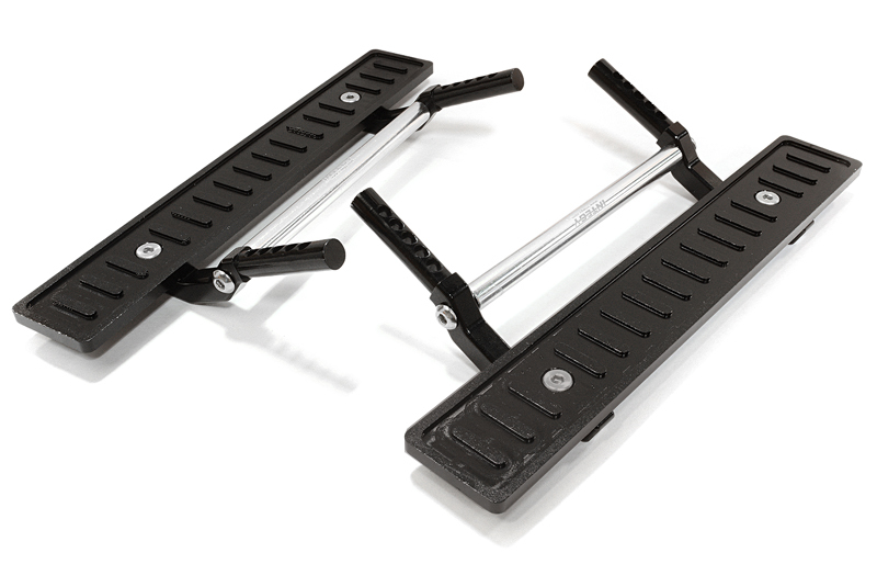 Подножки T2 2шт (черные) для Axial SCX-10, Dingo, Honcho, Jeep - C26726BLACK