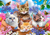 Пазл Castorland *Котята в цветах*, 500 элементов - B-53513