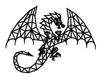 Пазл деревянный интерьерный EWA Design Дракон - edes-dragon