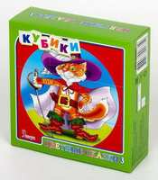 Кубики *Цветные сказки-3* 9 шт - 00681ДК