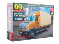Сборная модель AVD ЗИЛ 4362 фургон, масштаб 1:43 - 1624AVD