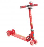 Самокат Leader Kids, цвет: красный - GL000157581