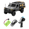 Радиоуправляемый краулер MN Model Toyota Land Cruiser LC79 4WD RTR масштаб 1:12 2.4G - MN-82S-SILVER