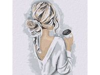 Картина по номерам Котеин УТРЕННЕЕ НАСТРОЕНИЕ (16 цветов) 30Х30 - KHM0086