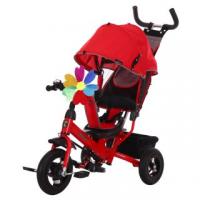 Велосипед Moby Kids 3 колесный Moby Kids Comfort 10x8 AIR, красный - 641051