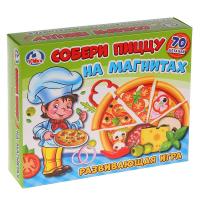 Настольная игра *Умка* собери пиццу на магнитах - 4690590144206