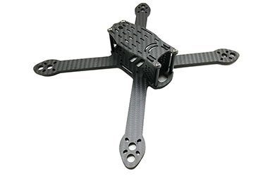 Карбоновая рама со стойками и болтами V1 (для GoDrone, Технолаб и прочее) - BG-0017
