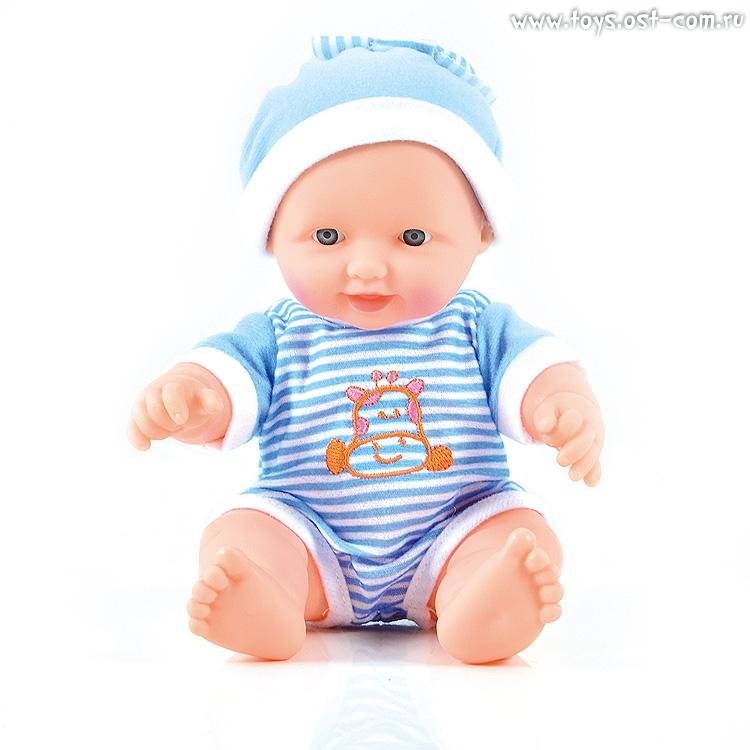 Пупс DollyToy *Смышлёный малыш*, 24 см - DOL0804-016