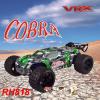 Радиоуправляемая трагги ApexHobby Cobra EBL 4WD RTR масштаб 1:8 2.4G - RH818