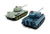 Радиоуправляемый танковый бой Huan Qi Русский танк и Tiger масштаб 1:28 RTR - 508-555